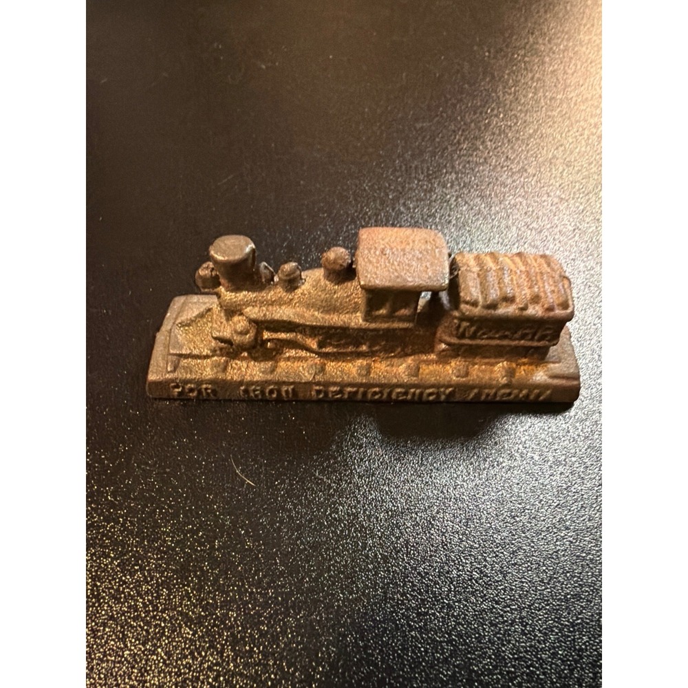 Vintage Stuart Ferancee HP Cast Iron Train Iron Deficiency Anemia W&ARR